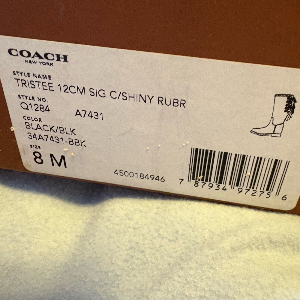 Coach Tristee Rainboots - Picture 3 of 12